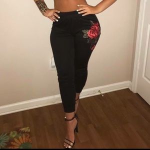 Black- fashion nova joggers